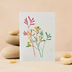 Plantable Kangaroo Paw Ink & Spindle Card